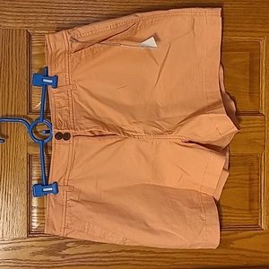 Never worn coral shorts size 17